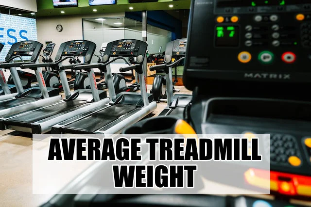average treadmill weight featured image